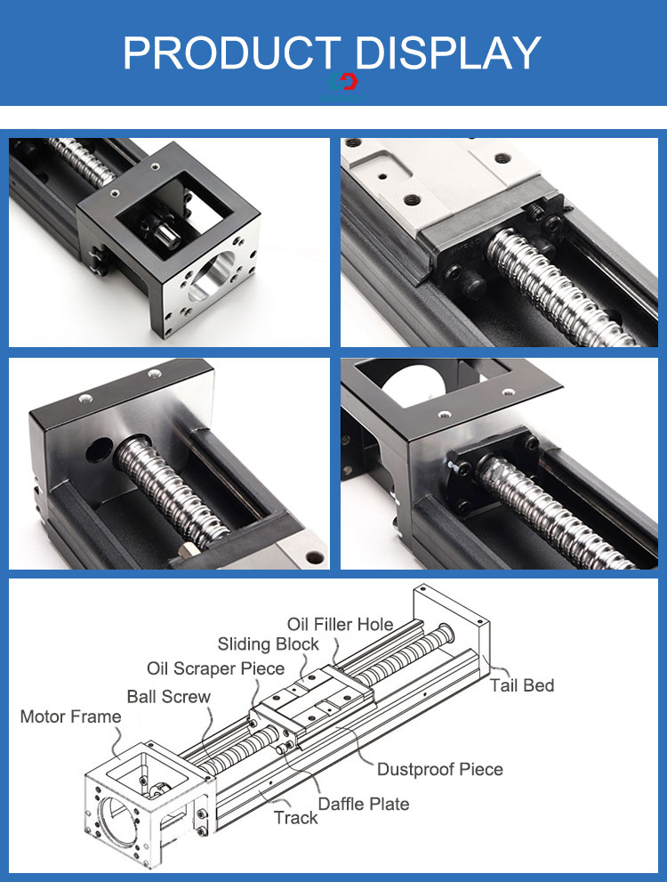 KK Series Steel Ball Screw Driven Linear Module Supplier, Linear Motion ...