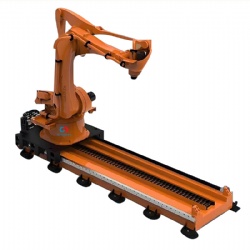 7th Axis Ground Linear Rail Tracks for Collaborative Robot